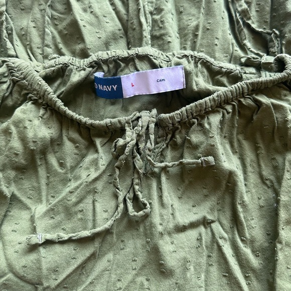 Old Navy Textured Sundress in Olive Green - Picture 4 of 4